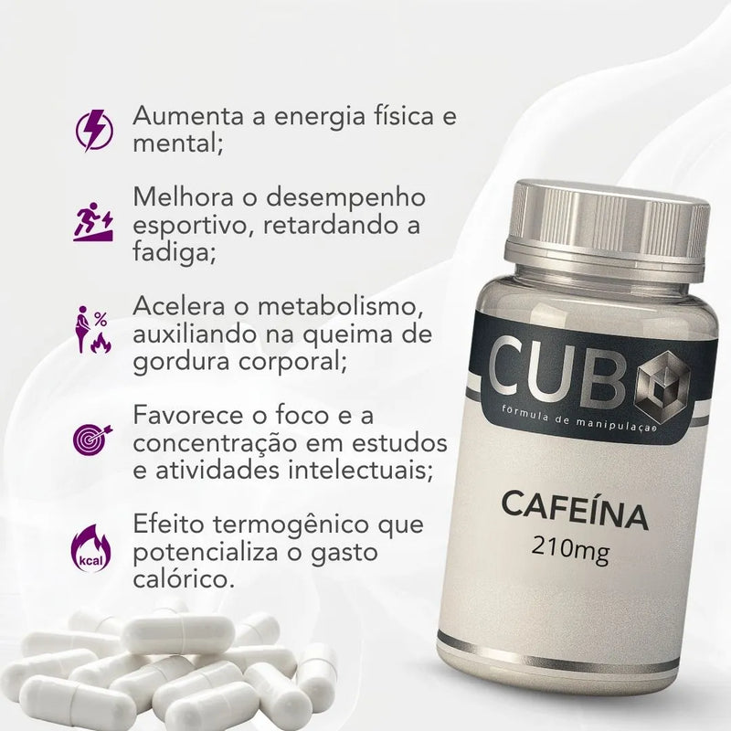 Cafeína 210mg