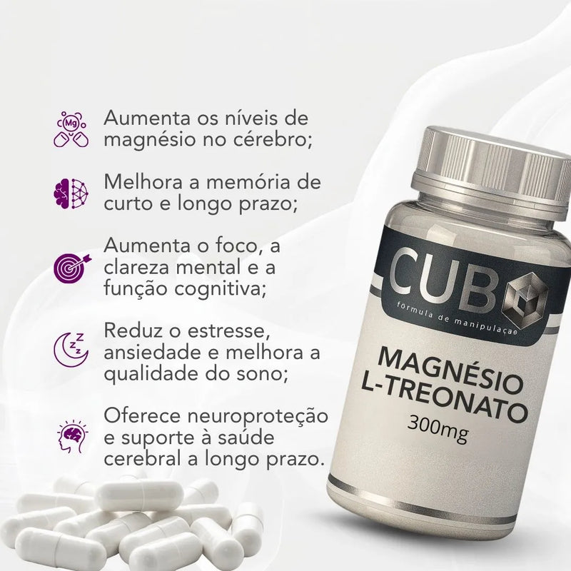 Magnésio L-Treonato 300mg